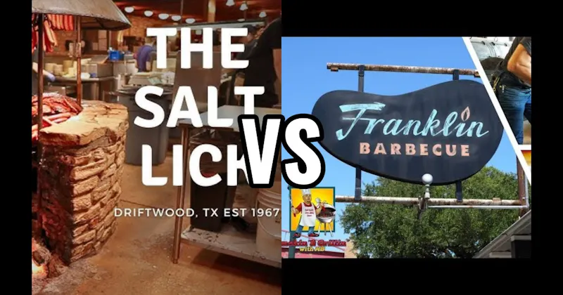 Franklin Barbecue vs. Salt Lick BBQ