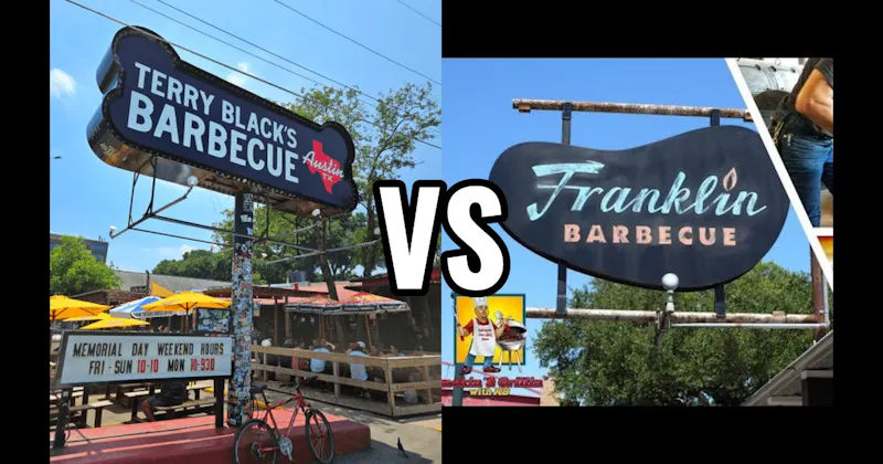 Franklin Barbecue vs. Terry Black's Barbecue