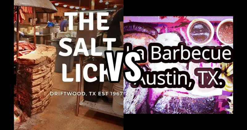La Barbecue vs. Salt Lick BBQ