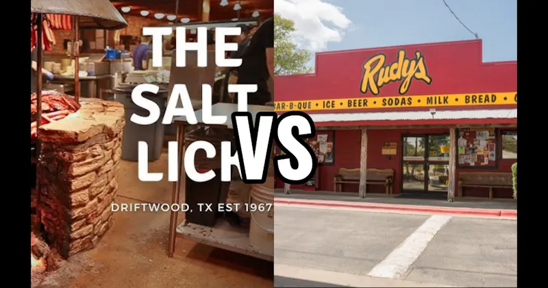 Rudys Country Store & BBQ vs. Salt Lick BBQ