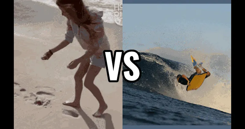Boogie Board vs. Hunt for Seashells