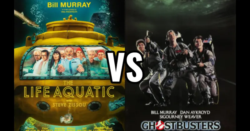 Ghostbusters vs. Life Aquatic with Steve Zissou