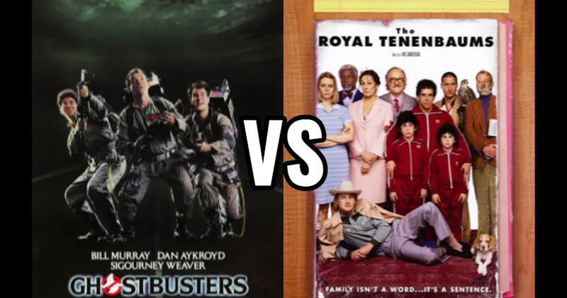 Ghostbusters vs. The Royal Tenenbaums