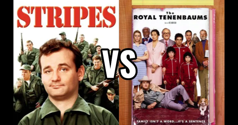 Stripes vs. The Royal Tenenbaums