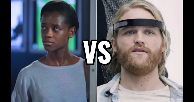 Cooper from 'Playtest' vs. Nish from 'Black Museum'