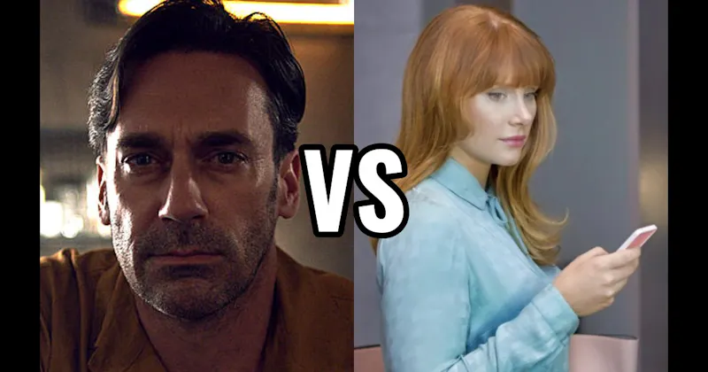 Lacie from 'Nosedive' vs. Matt from 'White Christmas'