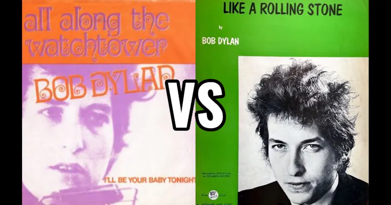 All Along the Watchtower vs. Like a Rolling Stone