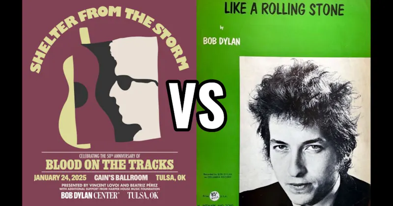 Like a Rolling Stone vs. Shelter from the Storm