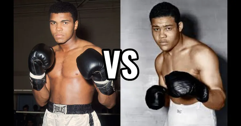 Joe Louis vs. Muhammad Ali
