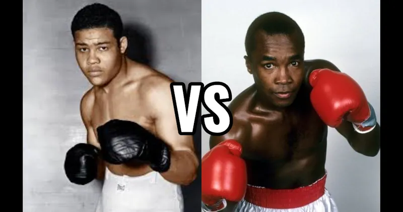 Joe Louis vs. Sugar Ray Leonard