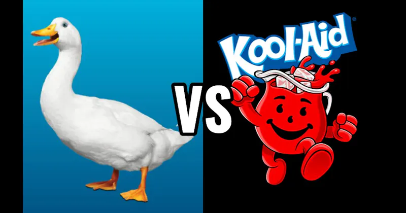 Aflac Duck vs. Kool-Aid Man