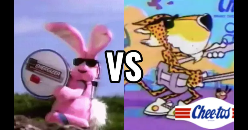 Chester Cheetah (Cheetos) vs. Energizer Bunny