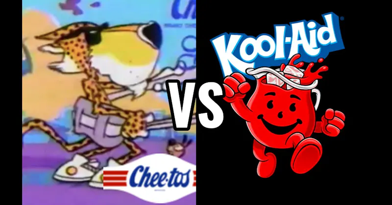 Chester Cheetah (Cheetos) vs. Kool-Aid Man