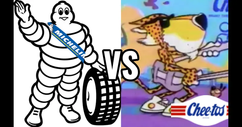 Chester Cheetah (Cheetos) vs. Michelin Man