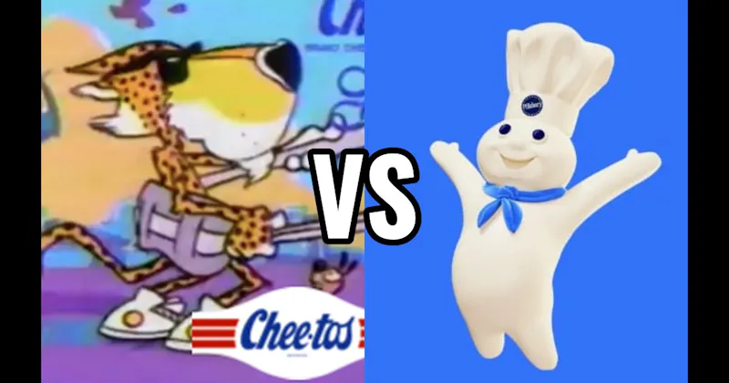 Chester Cheetah (Cheetos) vs. Pillsbury Doughboy