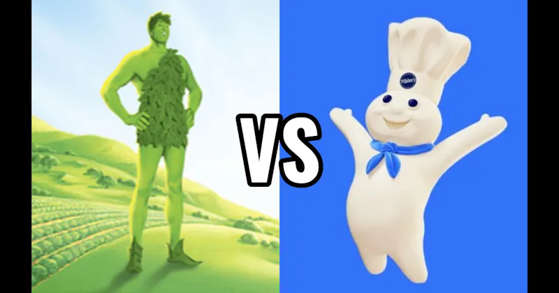 Jolly Green Giant vs. Pillsbury Doughboy