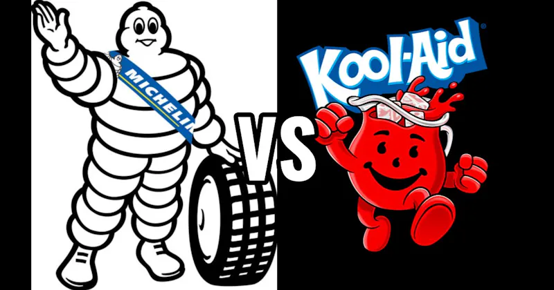 Kool-Aid Man vs. Michelin Man