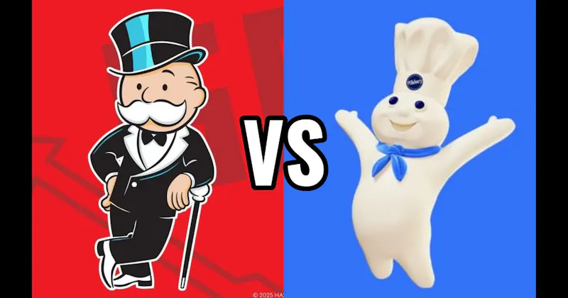 Mr. Monopoly vs. Pillsbury Doughboy