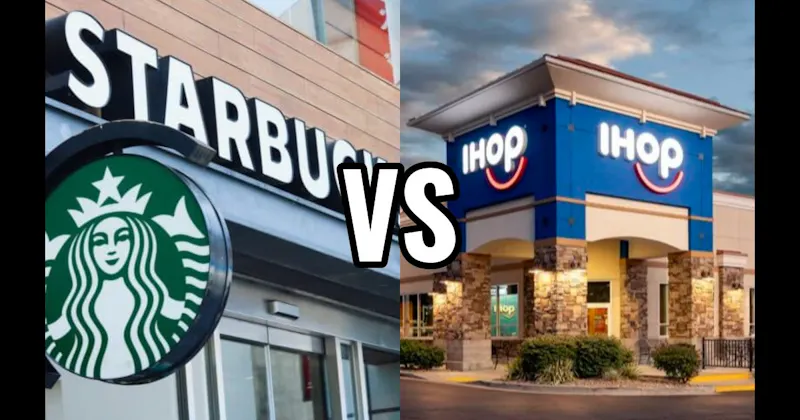 IHOP vs. Starbucks