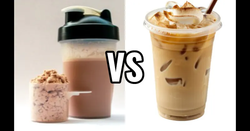 Breakfast Shake vs. Iced Coffee