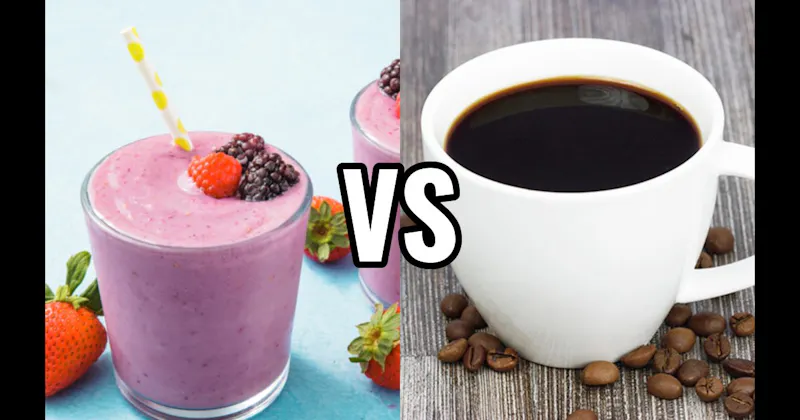 Coffee vs. Smoothies