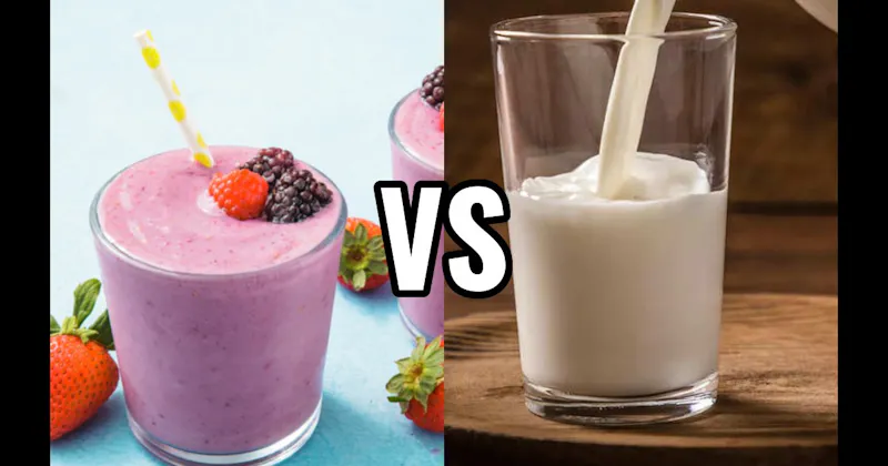 Milk vs. Smoothies