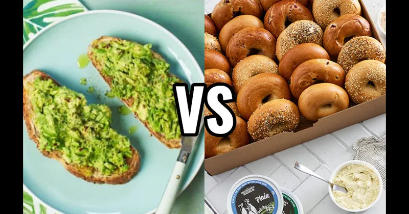 Avocado Toast vs. Bagels