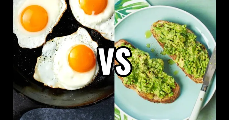 Avocado Toast vs. Eggs