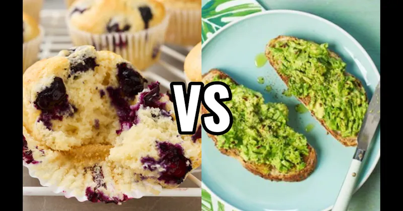 Avocado Toast vs. Muffins