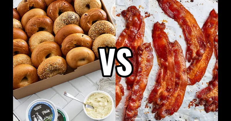 Bacon vs. Bagels