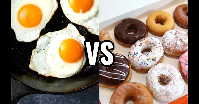 Doughnuts vs. Eggs