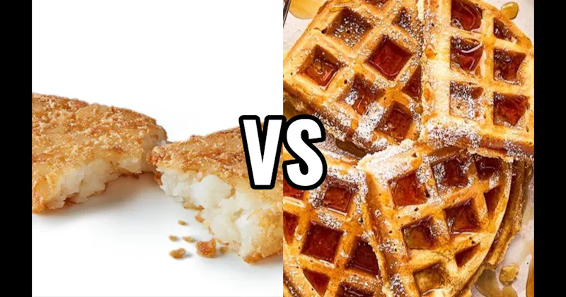 Hash Browns vs. Waffles
