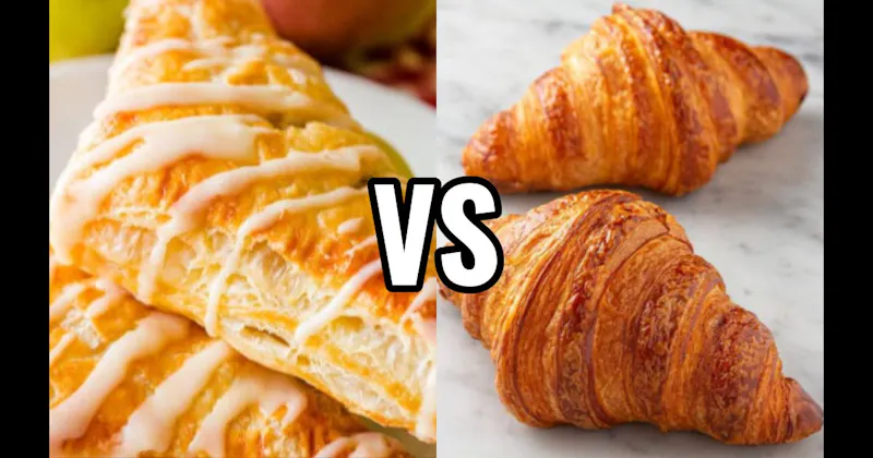 Apple Turnover vs. Croissant
