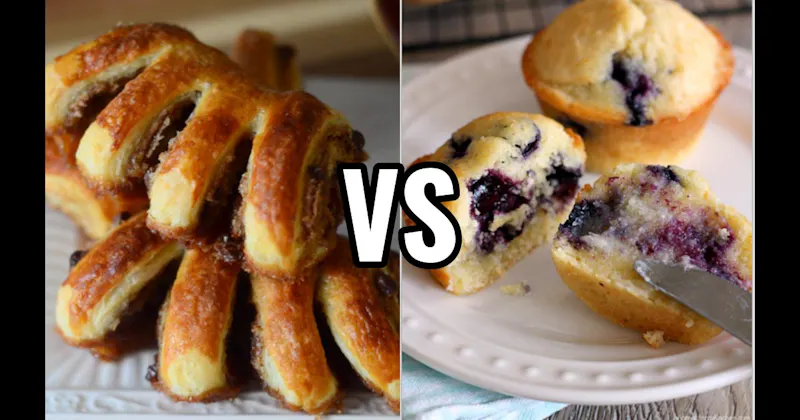 Bear Claw vs. Blueberry Muffin