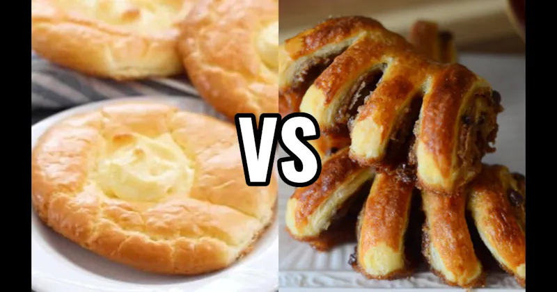 Bear Claw vs. Cheese Danish