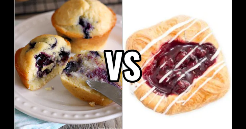 Blueberry Muffin vs. Cherry Danish