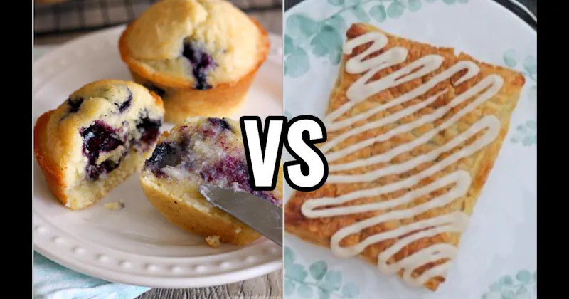 Blueberry Muffin vs. Toaster Strudel