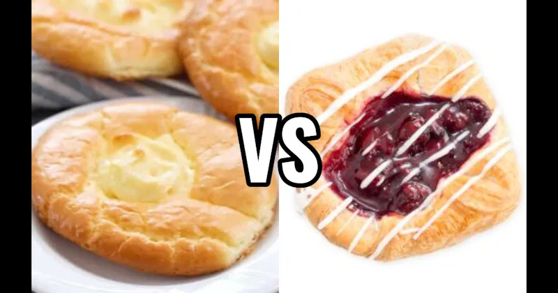 Cheese Danish vs. Cherry Danish