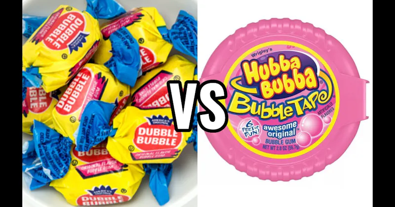 Bubble Tape vs. Double Bubble
