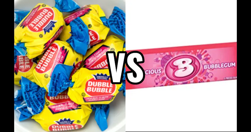 Bubblicious vs. Double Bubble