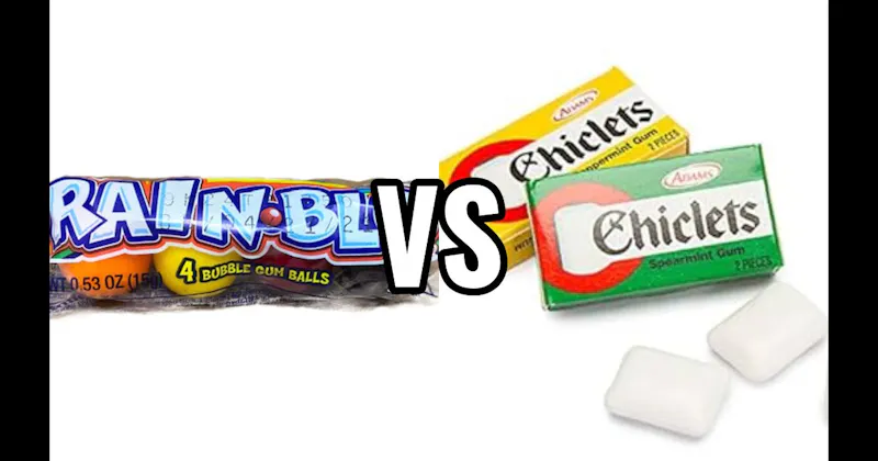 Chiclets vs. Rain-Blo