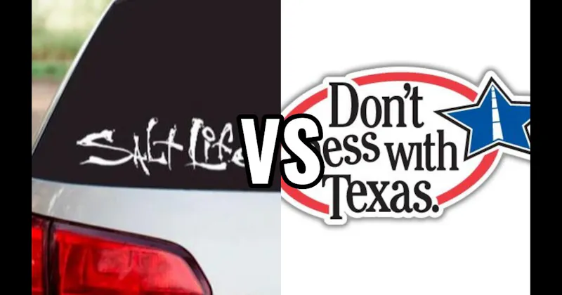 Don’t Mess with Texas vs. Salt Life