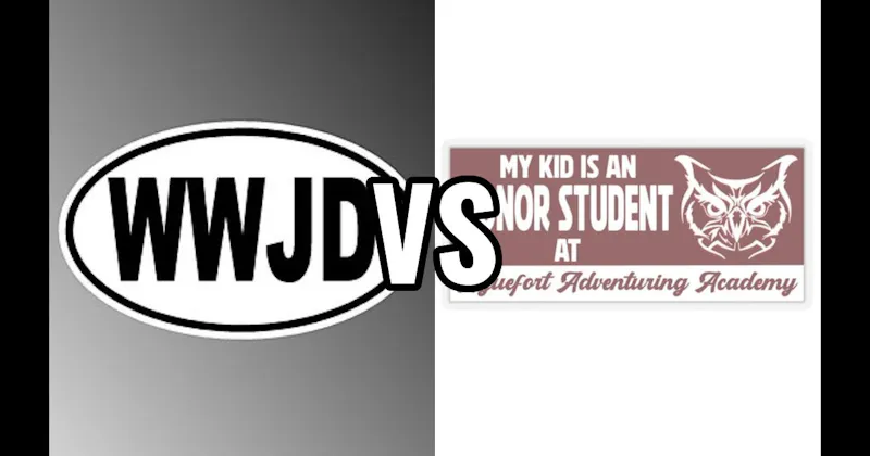 My Child Is an Honor Student vs. WWJD