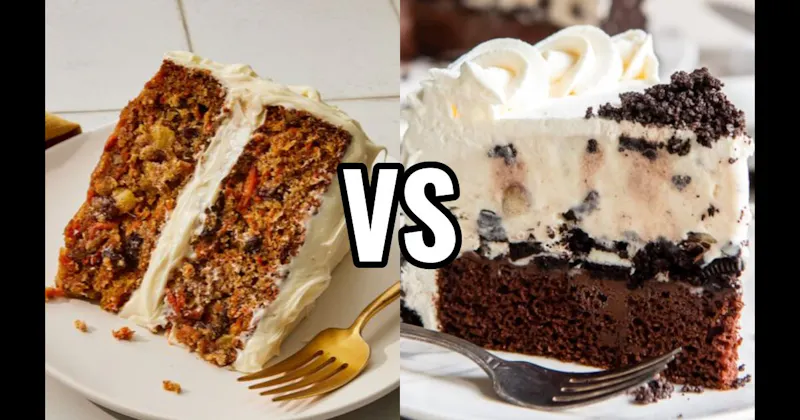 Carrot Cake vs. Ice Cream Cake