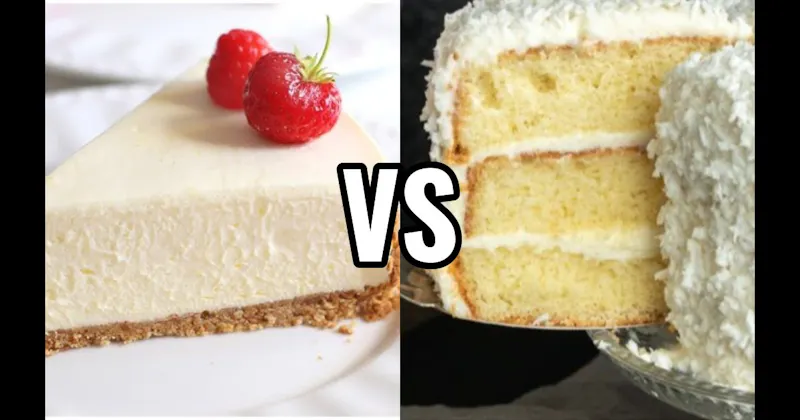 Cheesecake vs. Coconut Cake