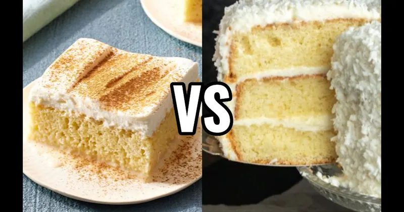 Coconut Cake vs. Tres Leches Cake