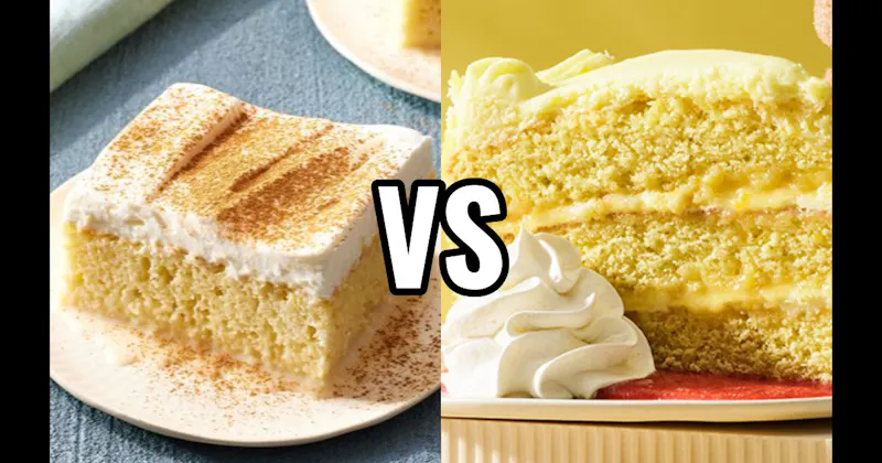 Lemon Cake vs. Tres Leches Cake