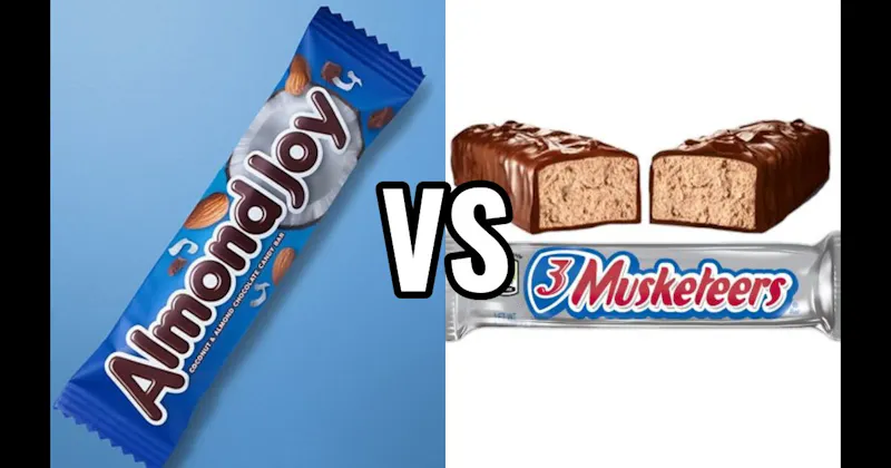 3 Musketeers vs. Almond Joy