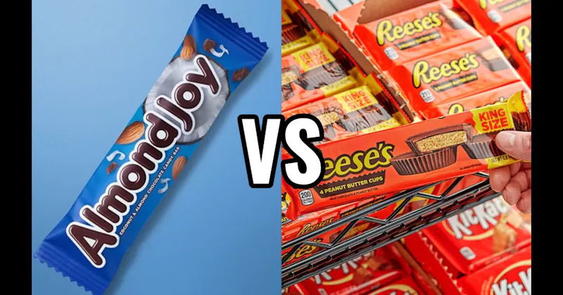 Almond Joy vs. Reese’s Peanut Butter Cups