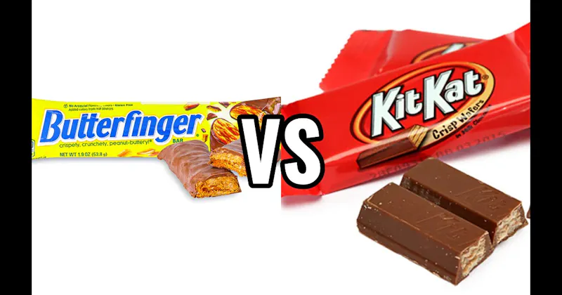 Butterfinger vs. Kit Kat